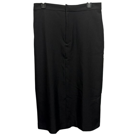 Banana Republic Dresses & Skirts - Banana Republic Black Tailored Lined Straight Midi Skirt Sz 10 Career Office NEW